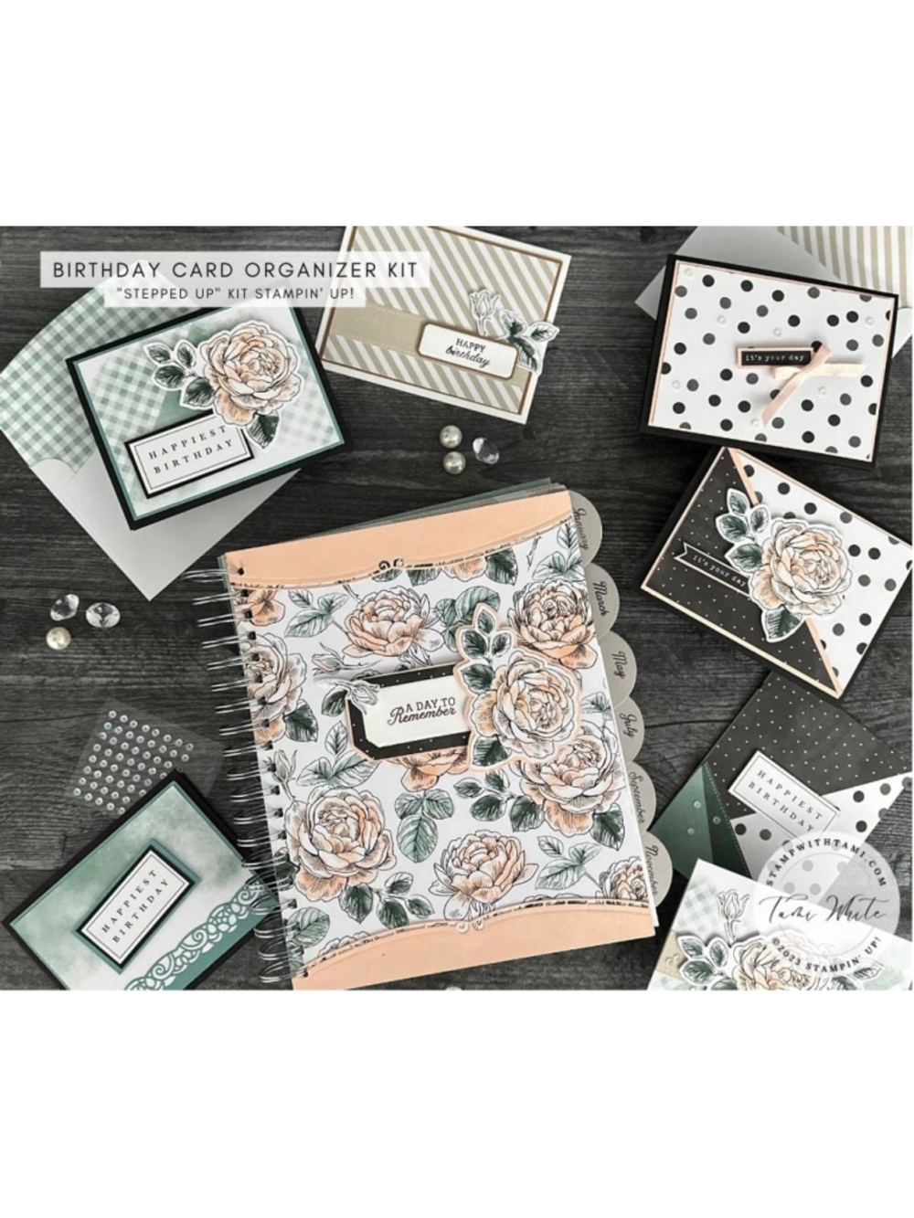 Stampin Up Birthday Organizer Kit
